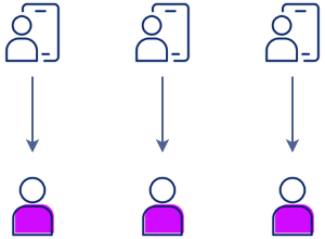 This image shows that the members contain information abou the enrolled users.