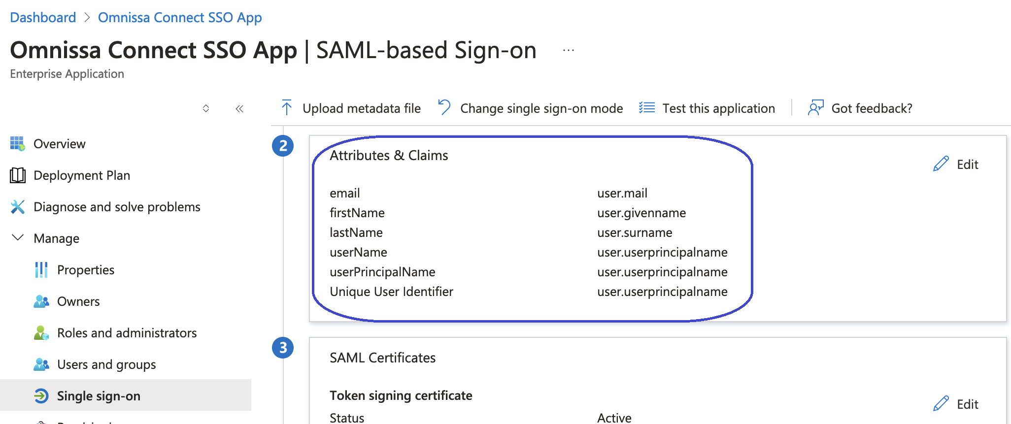 An image of the additional claims you must edit so that the system recognizes them.