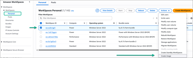 AWS Create Image AWS Create Image