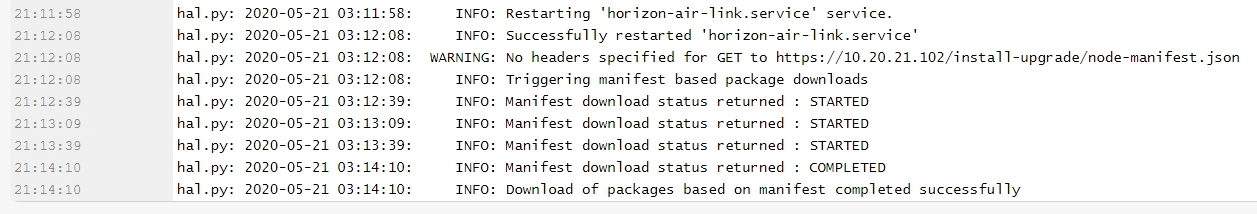 Example of Log Data