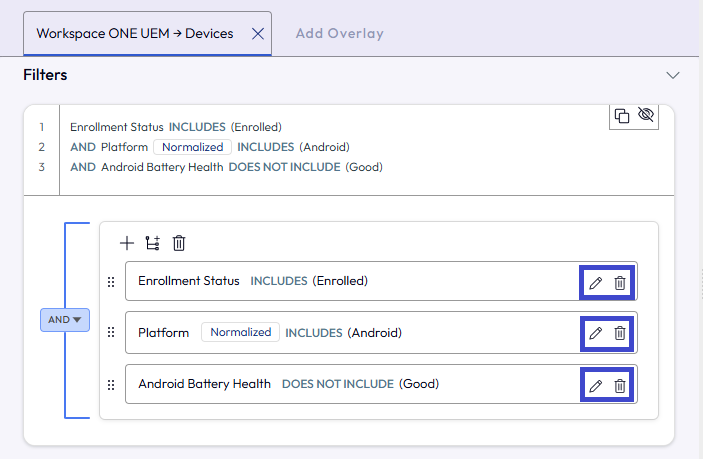 Make edits to the populated query builder. Make edits to the populated query builder.