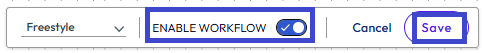 Activate a workflow immediately or after you know your system has the events in your trigger rule. Activate a workflow immediately or after you know your system has the events in your trigger rule.