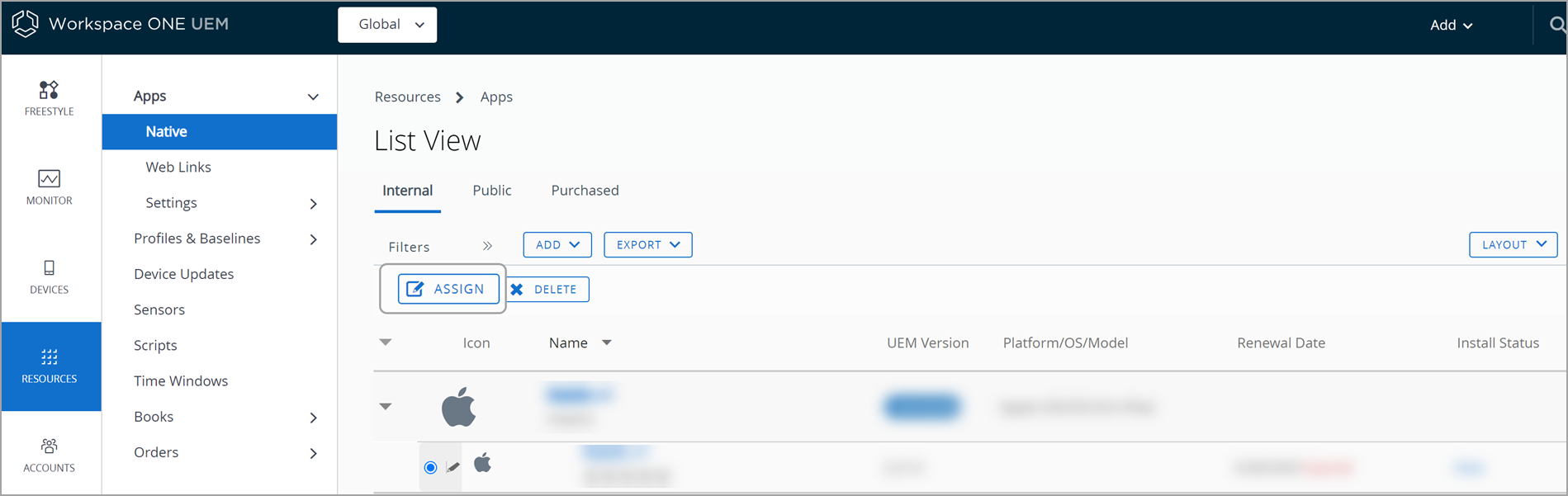 Select Assign