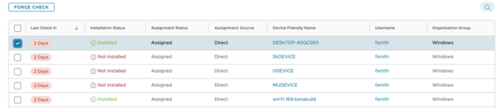 The devices grid image for pending devices is shown.