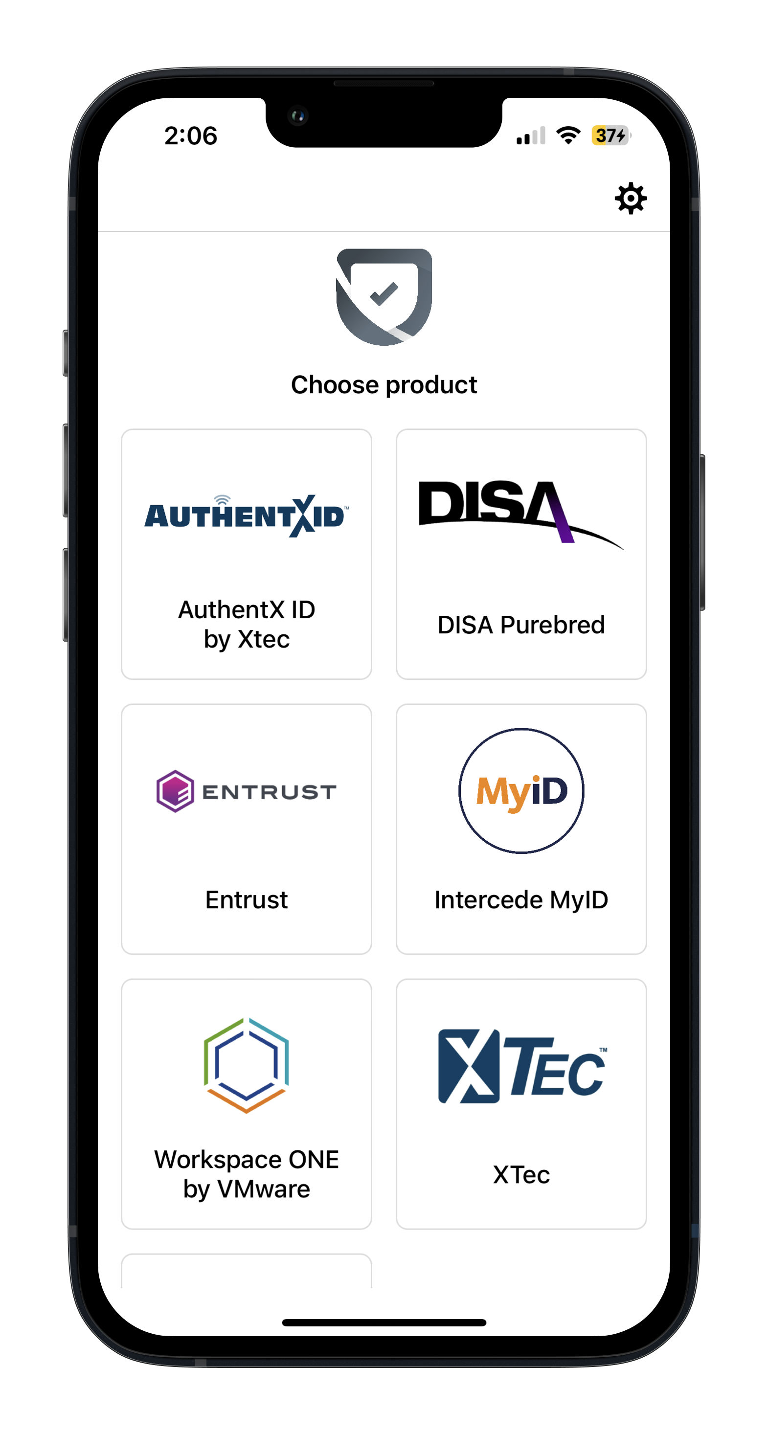 End user is prompted to select a provider if no PIV-D provider is selected