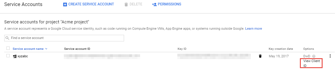 Enable G Suite domain-wide delegation and create a service account Enable G Suite domain-wide delegation and create a service account
