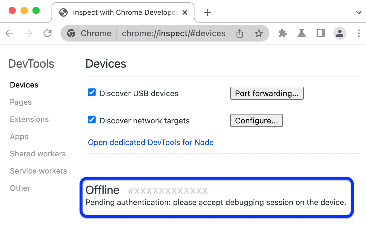Web offline device