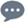 Bubble speech icon