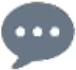 Bubble speech icon