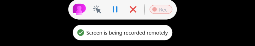 halo,persistent,notification,privacy,attended,mode,toolbar