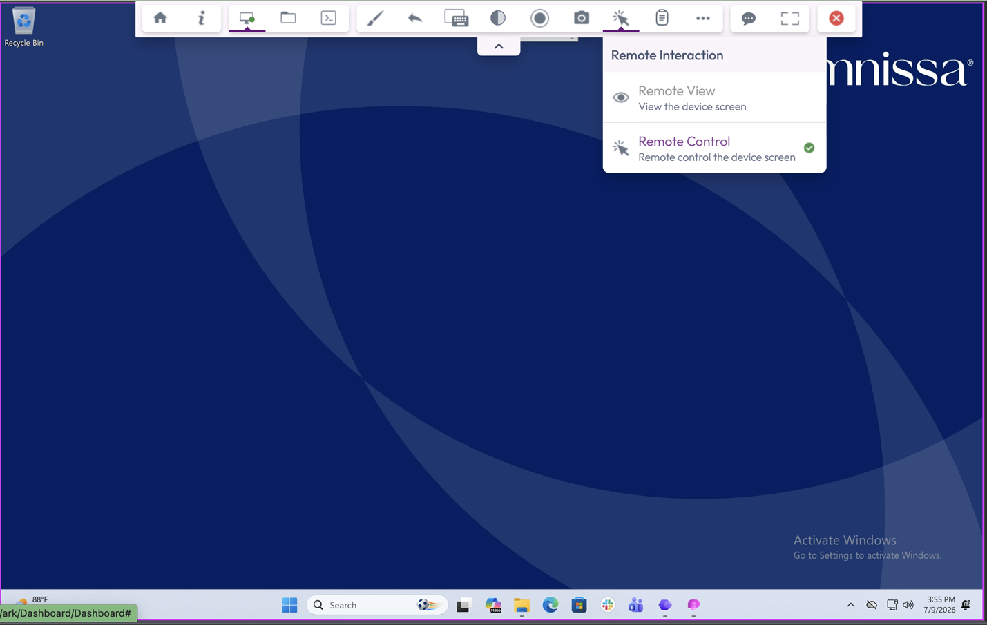 Assist, ARM, remote, view, control, screen, share, troubleshooting