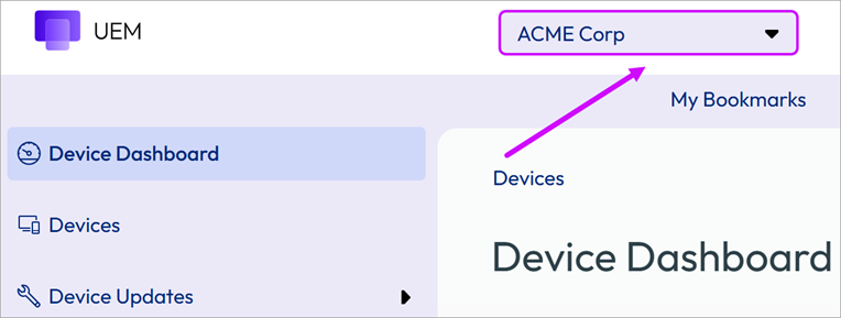This screenshot shows the location of the OG Selector. This screenshot shows the location of the OG Selector.