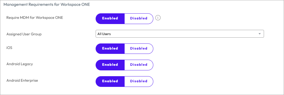 this partial screenshot shows the Restrictions tab for Enrollment settings this partial screenshot shows the Restrictions tab for Enrollment settings