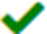 The sync succeeded icon is a green check mark. The sync succeeded icon is a green check mark.