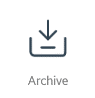 Screenshot of Workspace ONE Boxer archive email icon