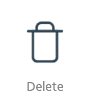 Screenshot of Workspace ONE Boxer delete email icon