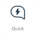 Screenshot of Workspace ONE Boxer insert quick response icon