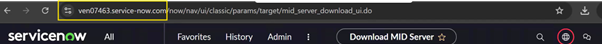 ServiceNow Instance URL ServiceNow Instance URL