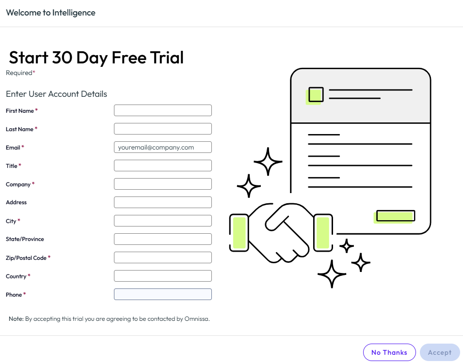 Geben Sie die UEM-Administratoranmeldedaten ein, damit Omnissa über Kontaktinformationen verfügt, um zukünftige Lizenzierungsoptionen zu erkunden.