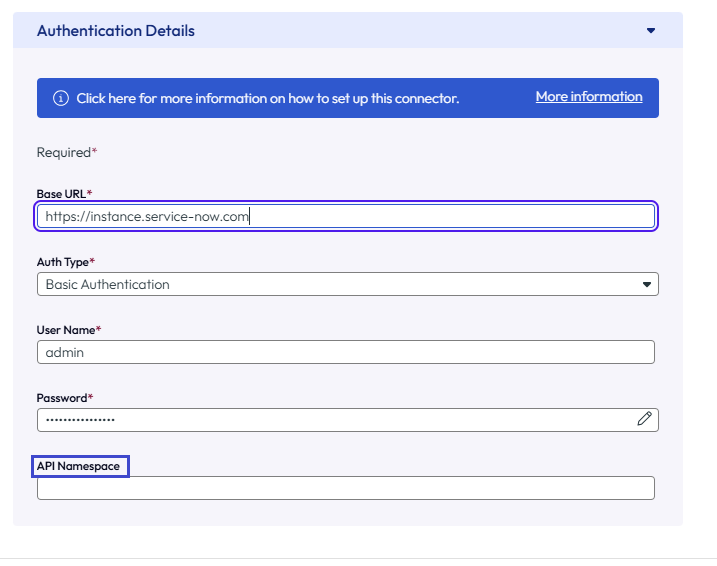 Conecte el proceso de aprobación de la aplicación en ServiceNow a Intelligence mediante la REST API que creó en ServiceNow en el paso 1. Conecte el proceso de aprobación de la aplicación en ServiceNow a Intelligence mediante la REST API que creó en ServiceNow en el paso 1.