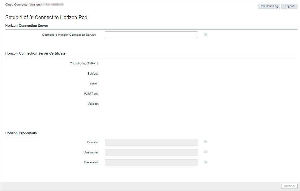 Screenshot that illustrates the first step of the pod onboarding workflow. Screenshot that illustrates the first step of the pod onboarding workflow.