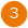 Icon of a number 3 inside a colored circle to represent the third activity in preparing the Azure subscription