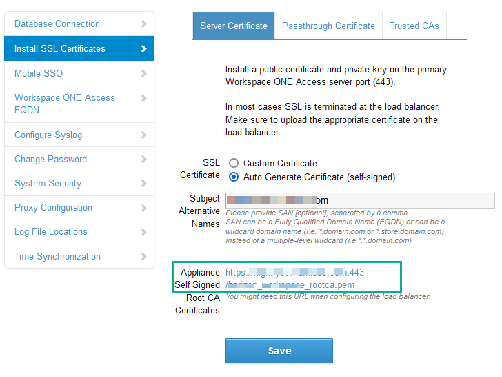 Télécharger le certificat SSL