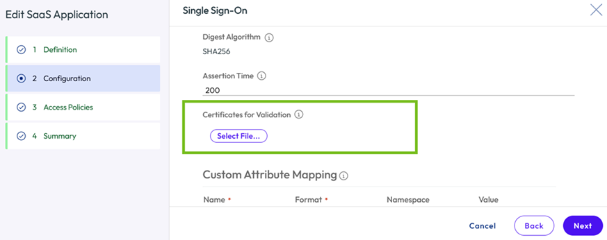 Office 365에 대한 인증서 검증 구성
