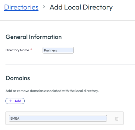 Add a local directory Add a local directory