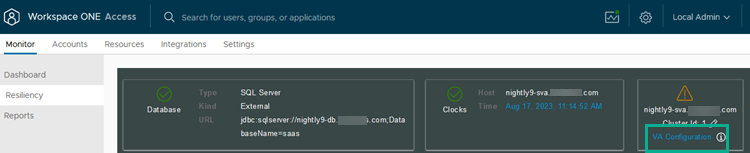 Where to find the Omnissa Access va configurator page Where to find the Omnissa Access va configurator page
