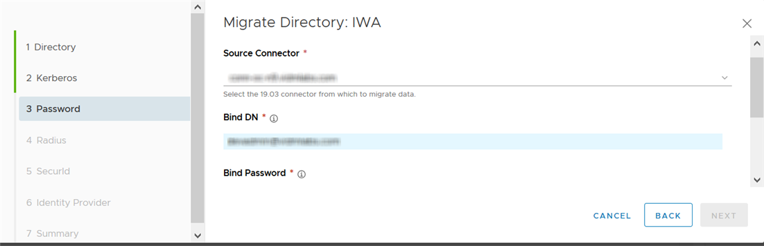 MigrateDirectoryPassword