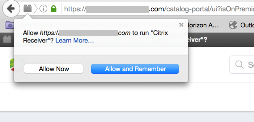 Popup on Firefox Popup on Firefox