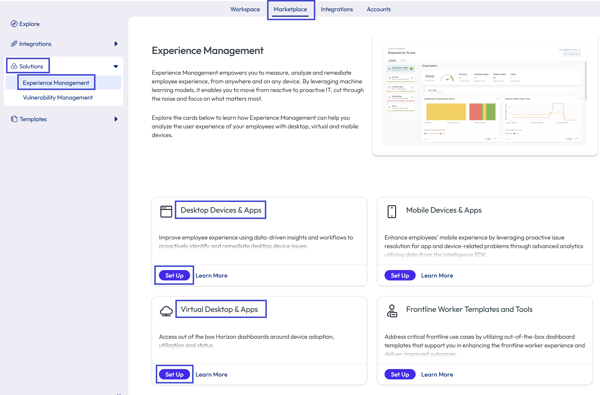 激活高级版 Intelligence 试用后 ，激活 Experience Management。